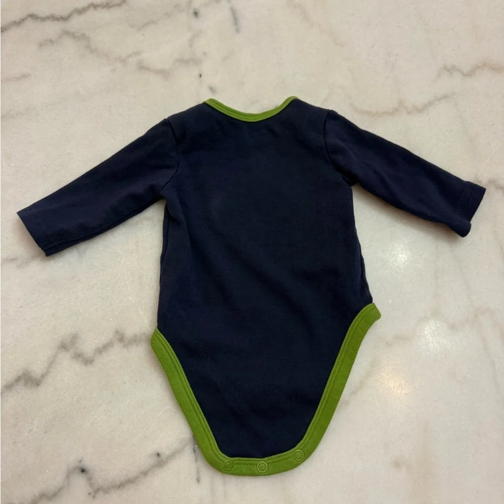 Carter's Navy and Green Bodysuit